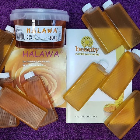 Halawa-Waxing - mit Zuckerpaste